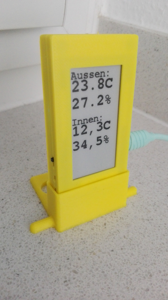 TTGO T5 E-paper Display Case with Stand