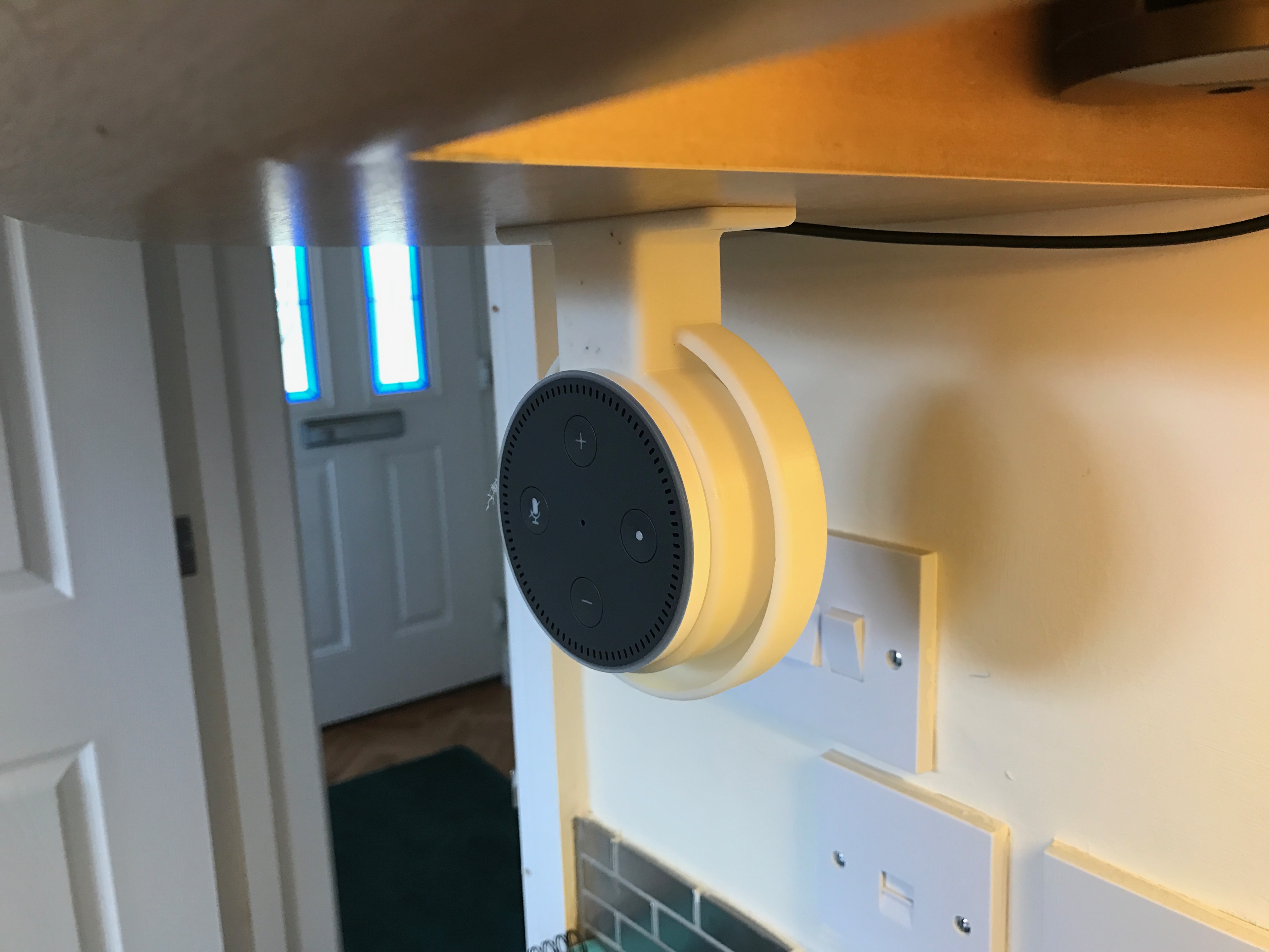 Echo Dot Doughnut - Kitchen Cabinet Hang Mount