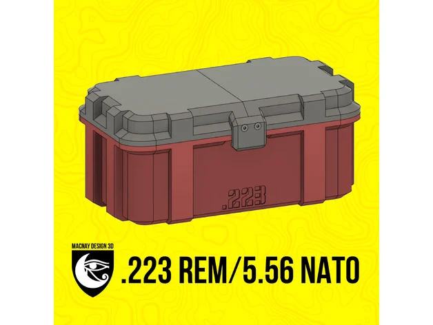 223 / 5.56 - Ammo Container - 50 Round