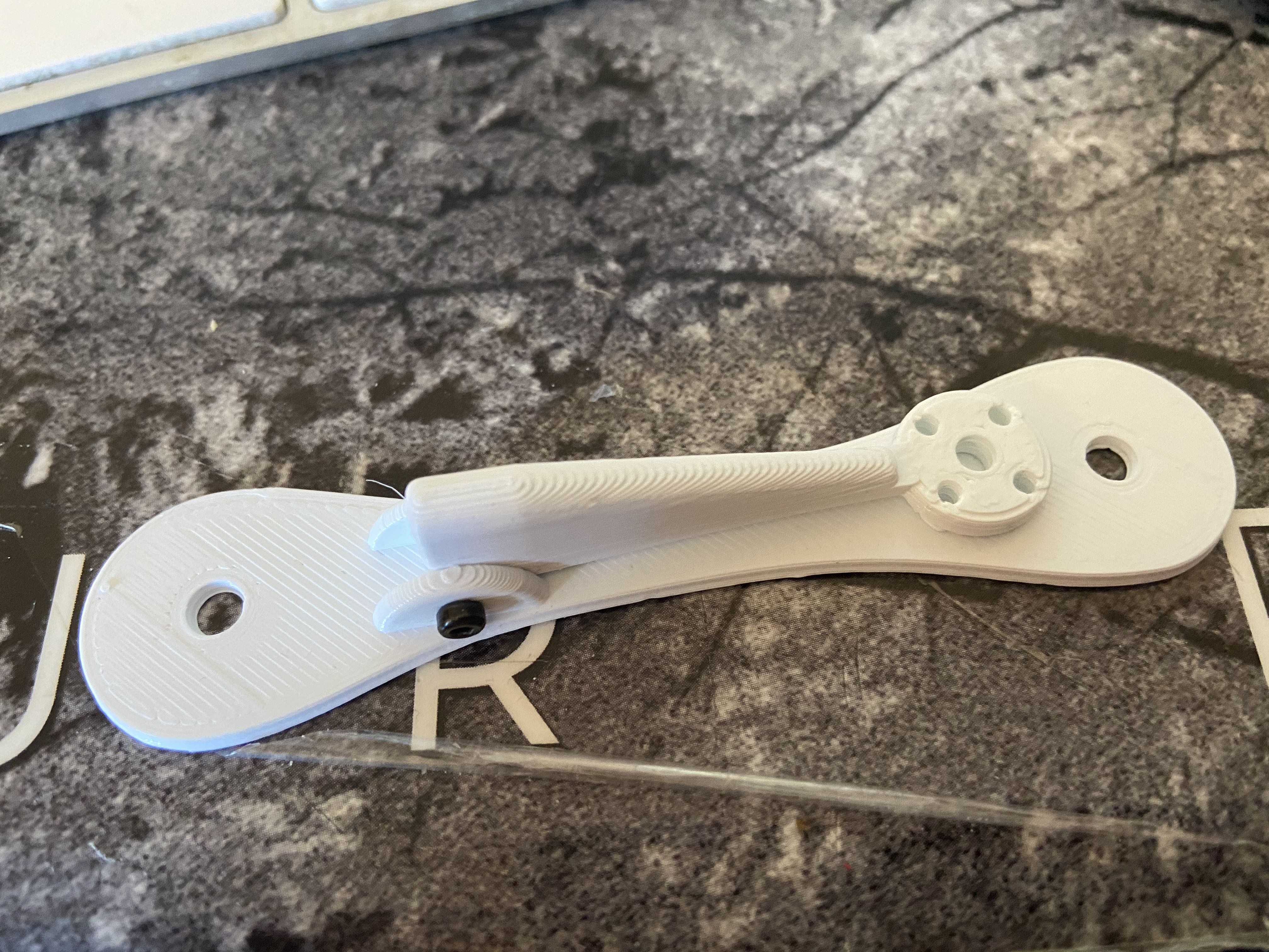 Libelle F3K DLG motor Mount