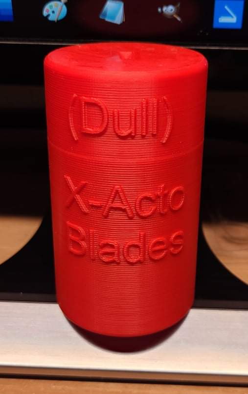 X-Acto Blade Disposal Bin