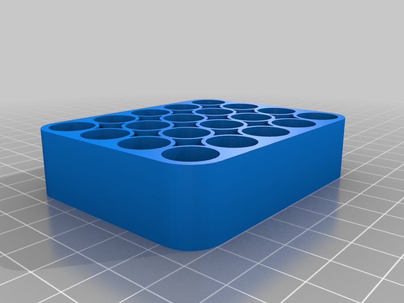 Perfume Sample Holder 4 x 5  (20 Slots)
