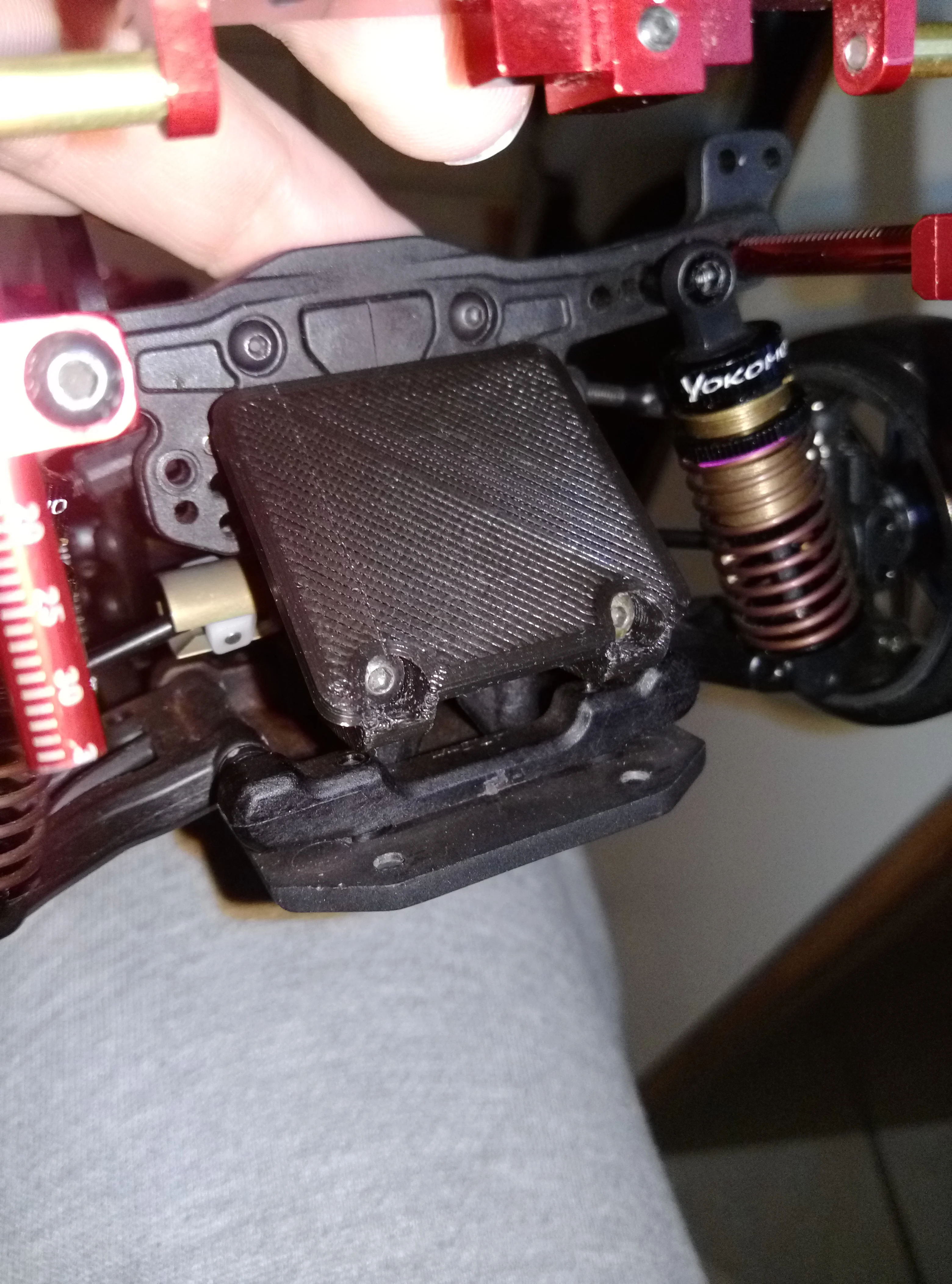 Yokomo YD2 rear ESC Holder for E, S and Yeah Racing