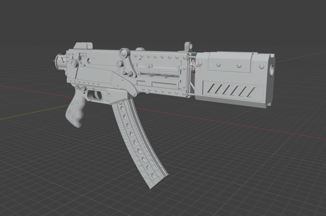 Fallout New Vegas 10mm submachine unique remix cosplay prop