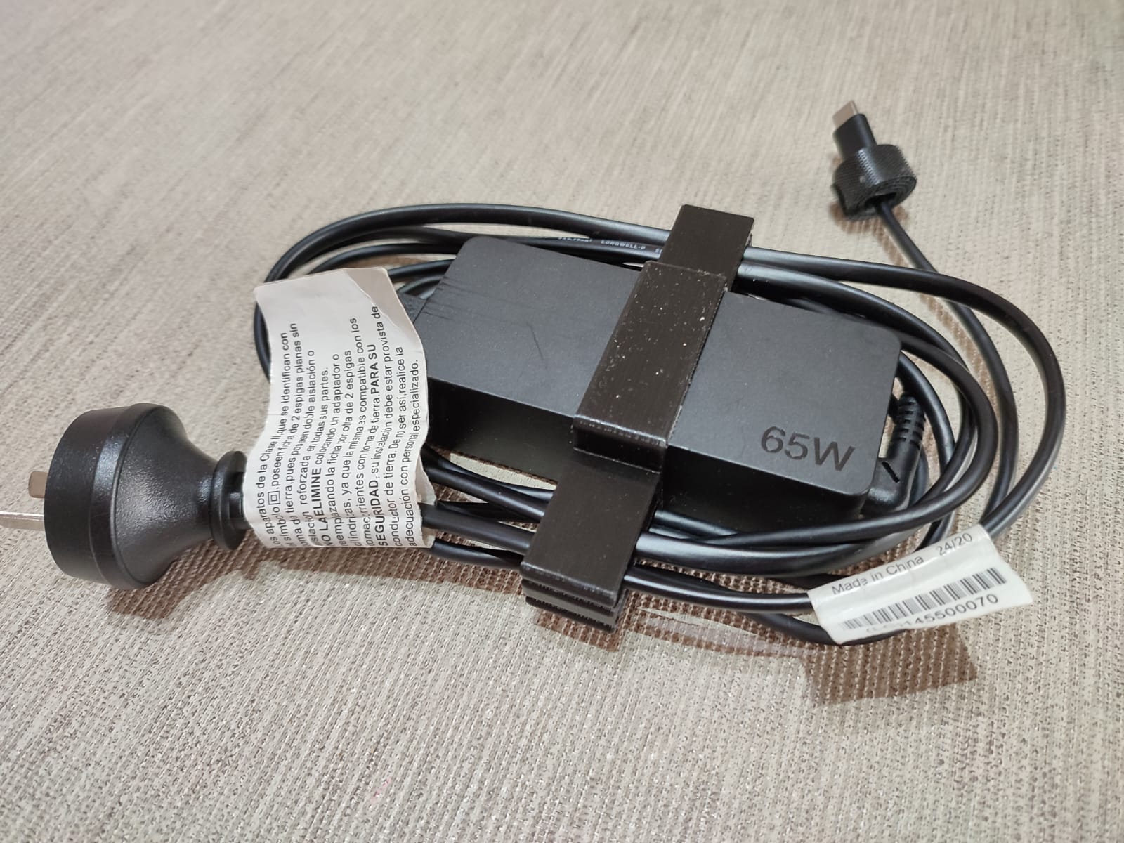 Lenovo Thinkpad Charger Cable Clip