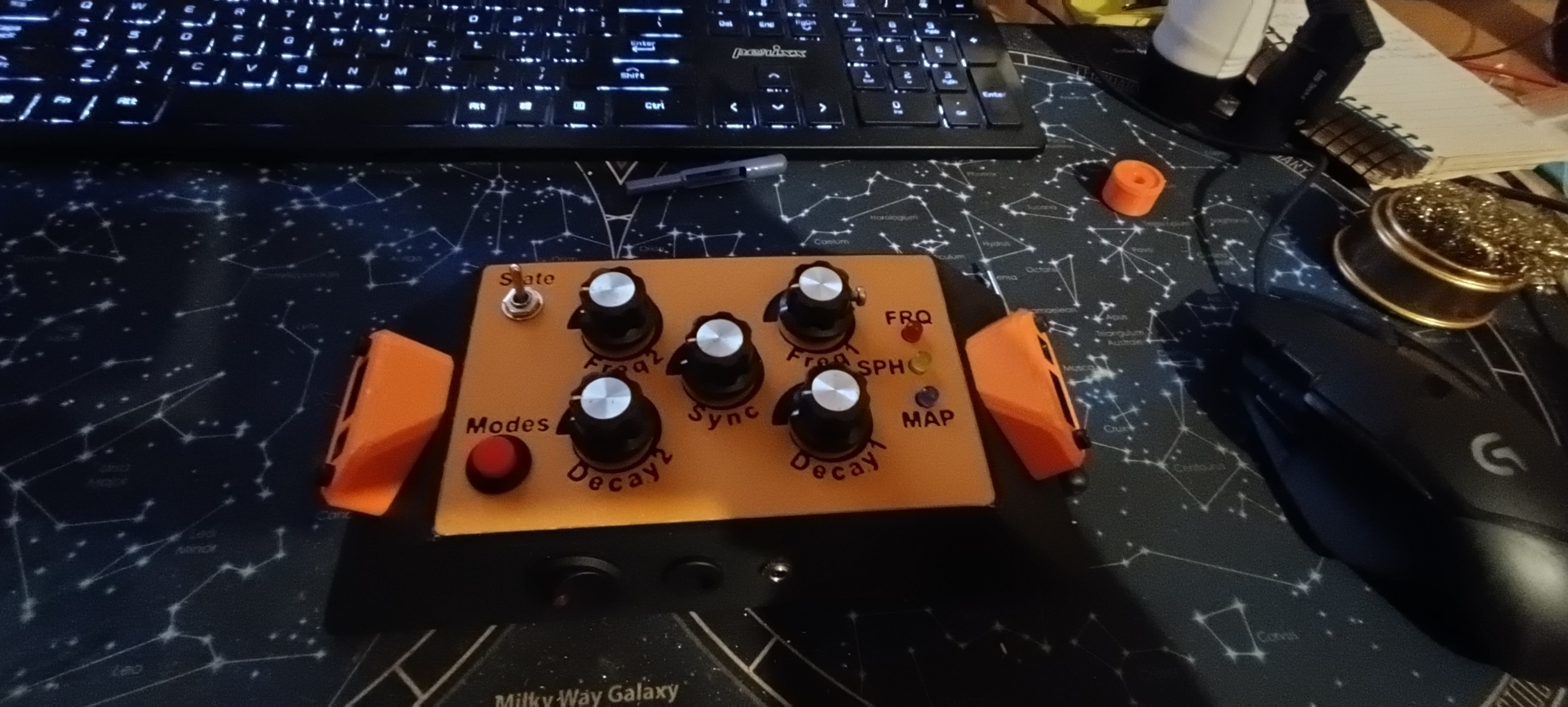 Granular Synthesizer with Theremin Capabilities.