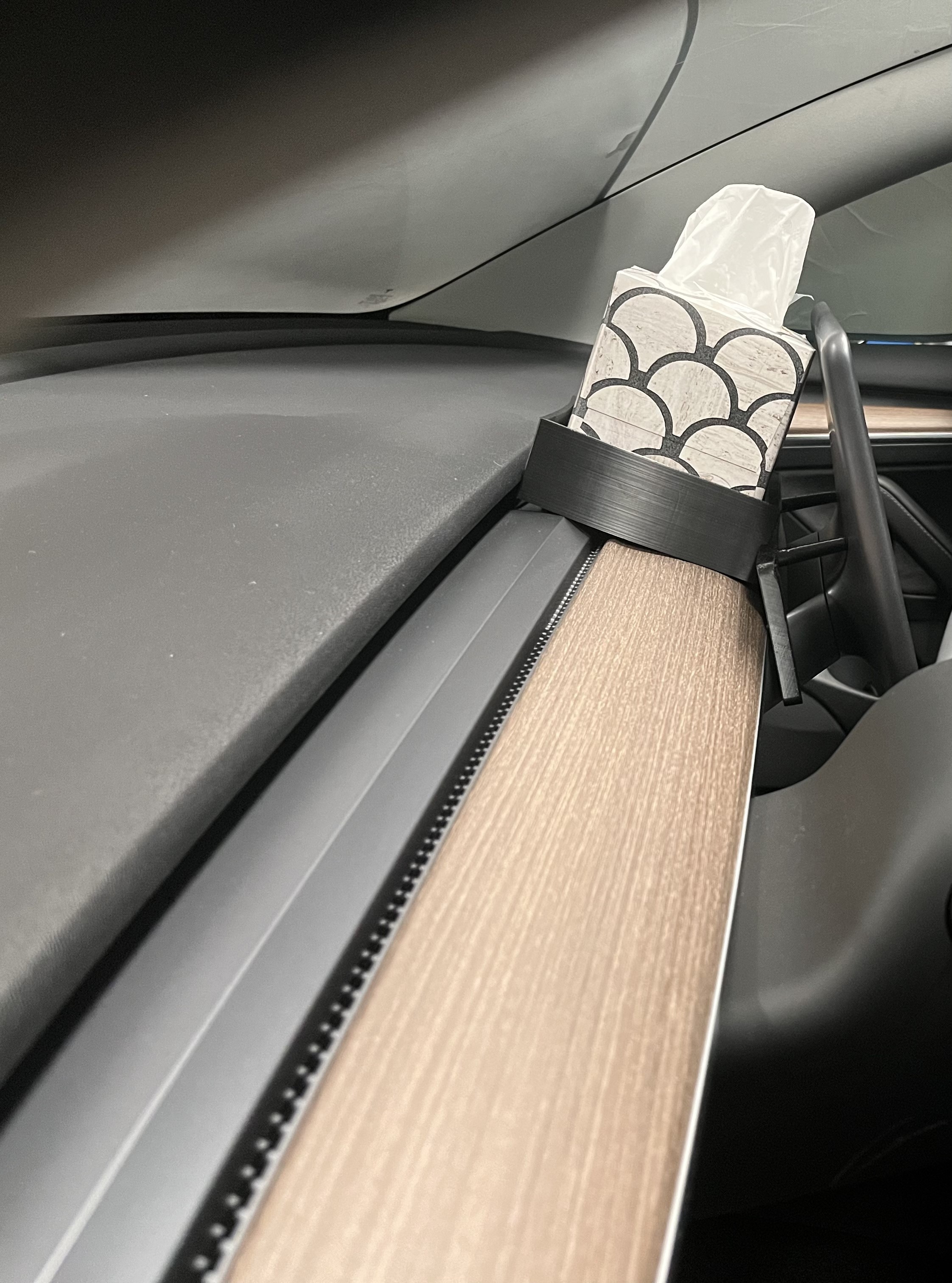 Tesla Model 3 Tissue Box Holder