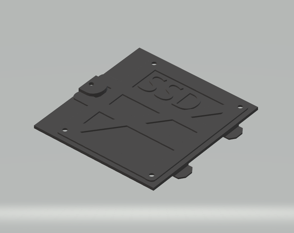 Coolermaster SSD mount