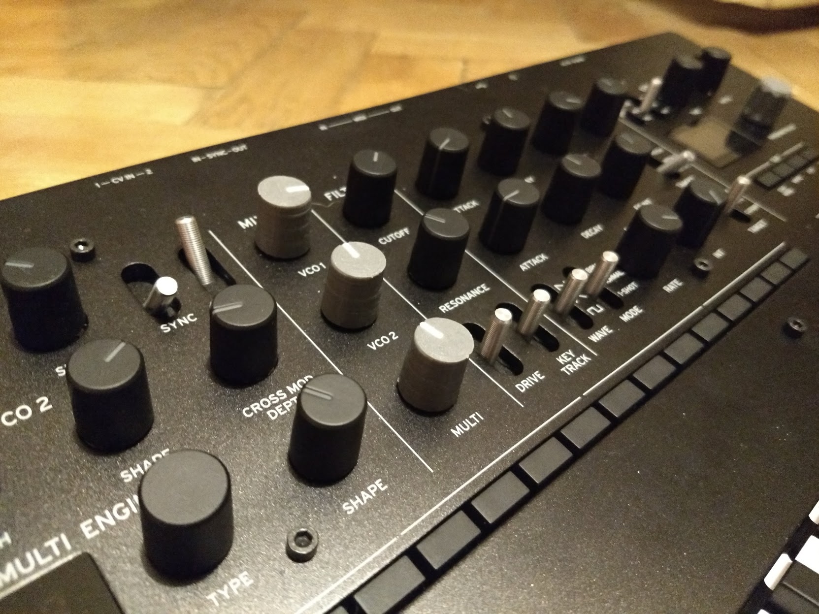 Rotary Knob Multicolor (for Korg Minilogue/Monologue, also fits standard potentiometers)