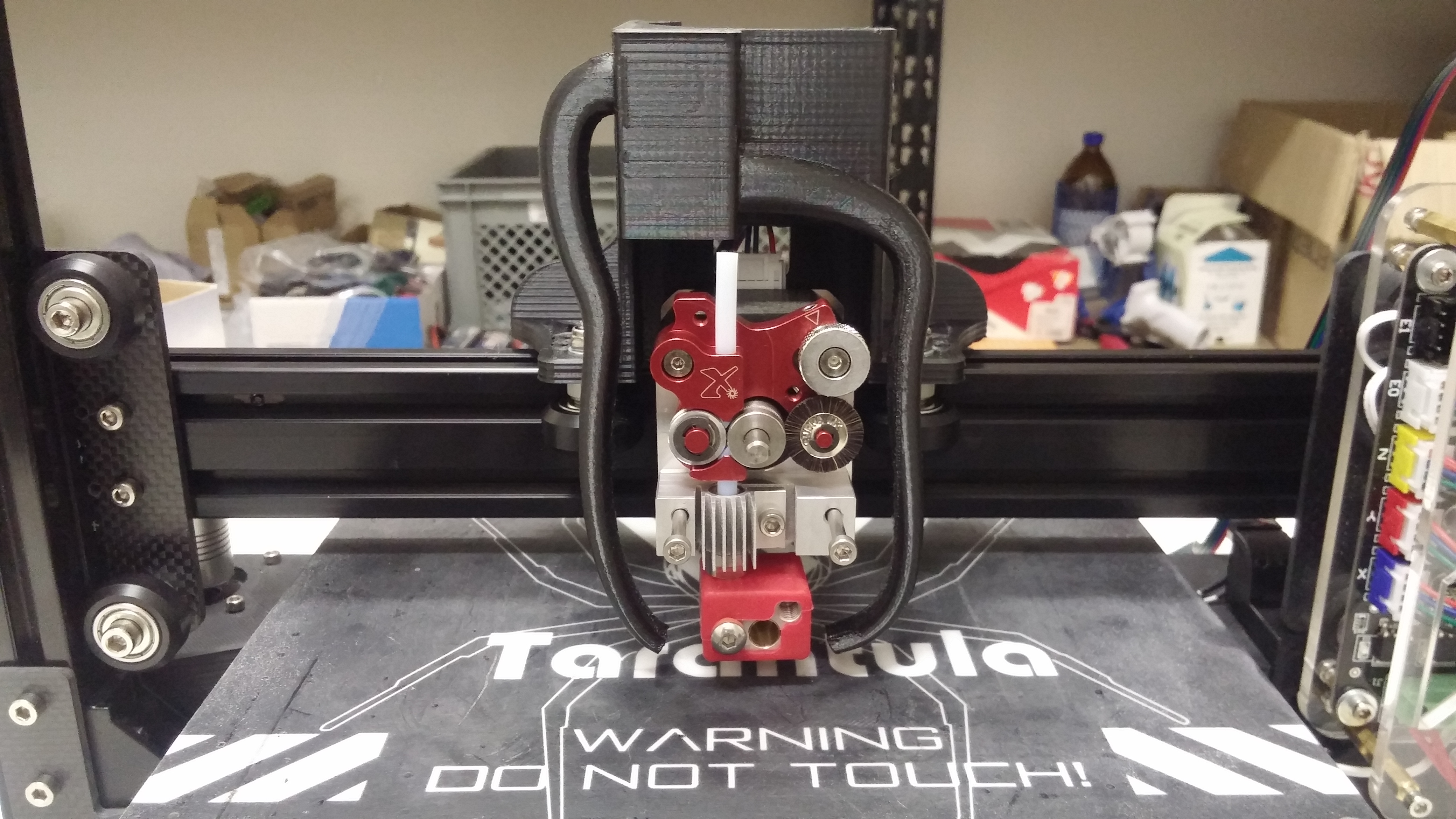 Flexion extruder X-carriage for Tevo Tarantula