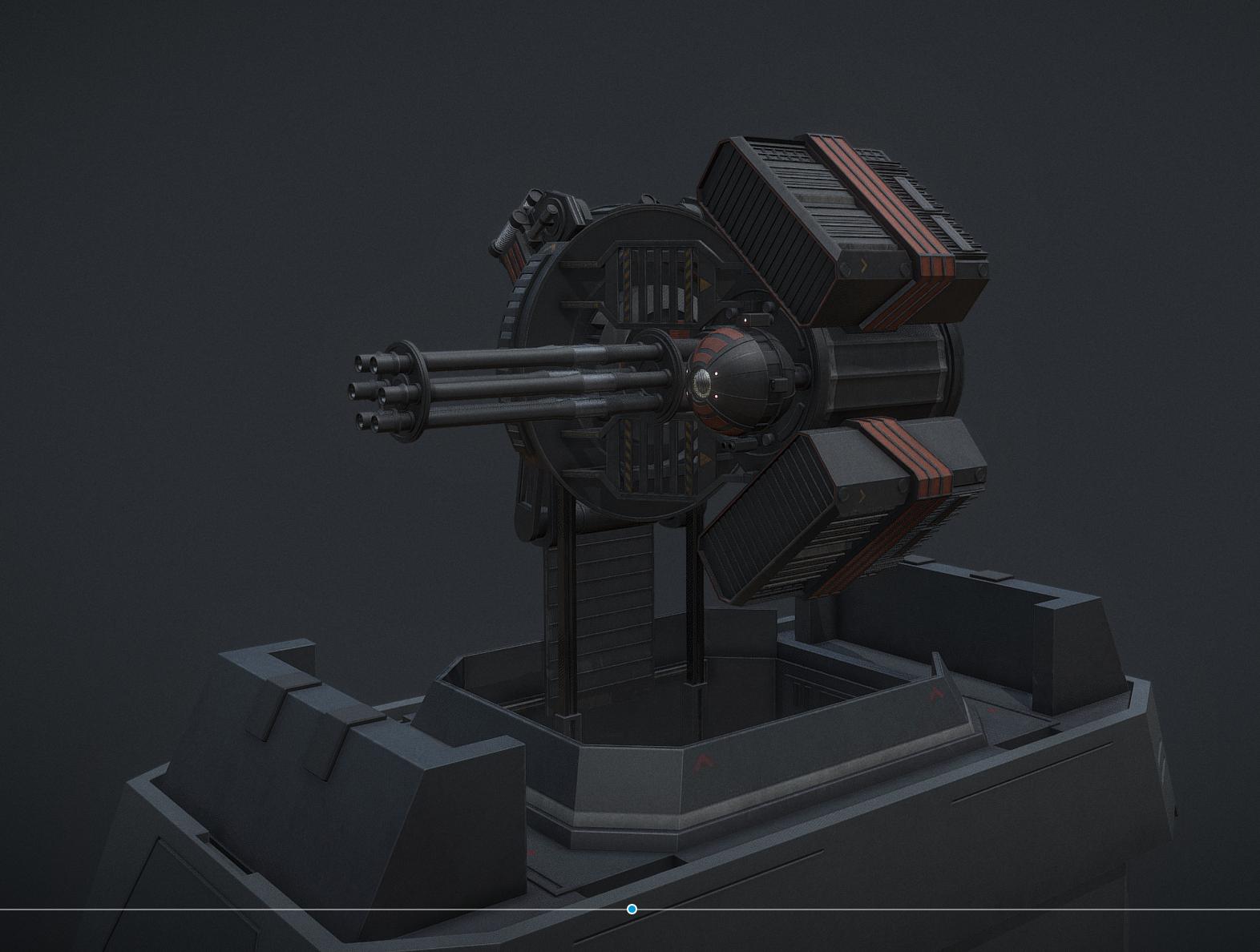 The Expanse MCRN PDC - 40mm gatling autocannon - 400 followers Sunday special!