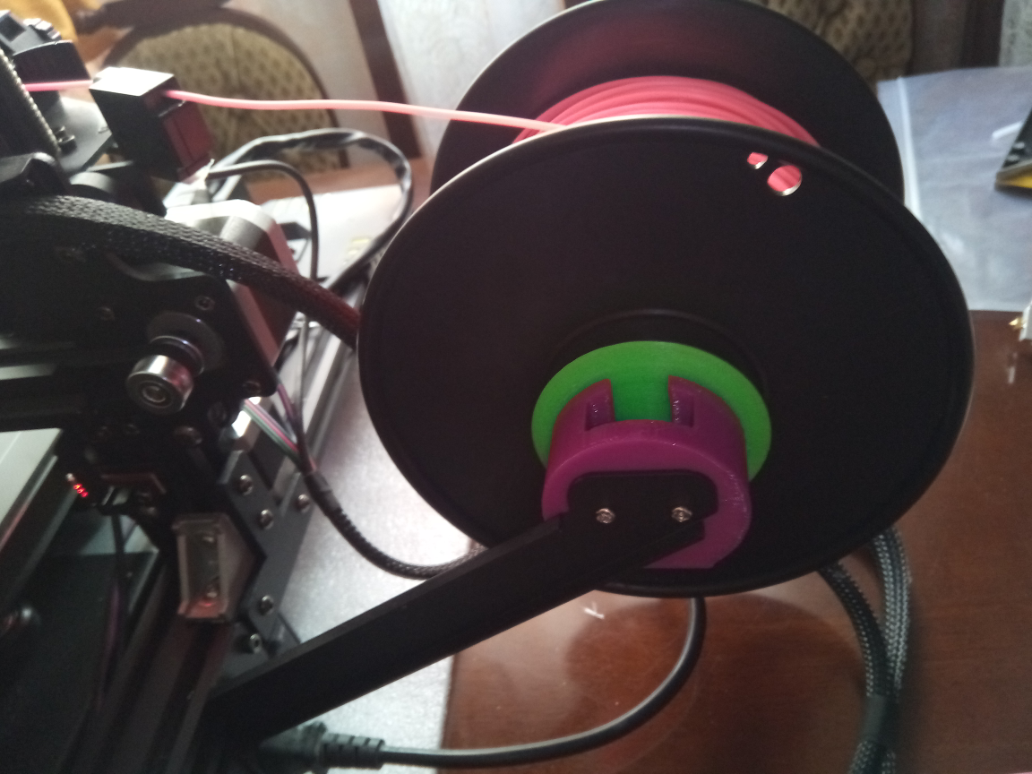 Anclaje para soporte filamento Anycubic Chiron