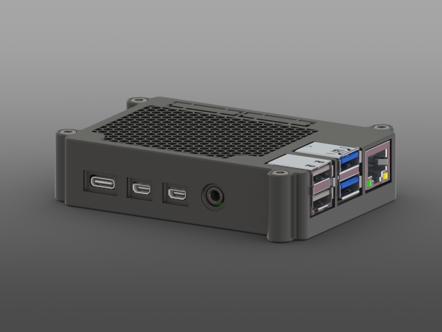 Raspberry Pi 4B Case