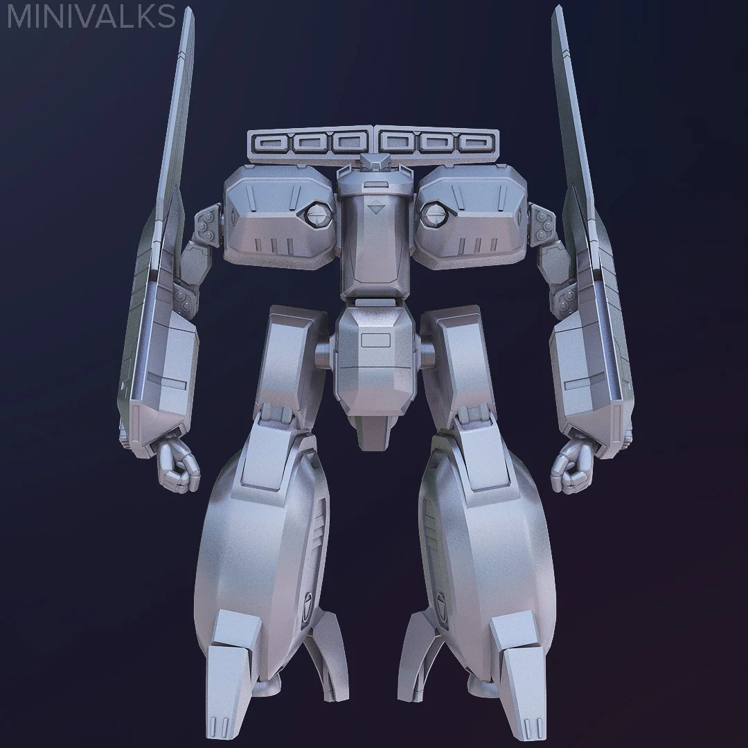 AB-01 Tread Bomber Armo-Soldier - Genesis Climber Mospeada (1/72 Scale)