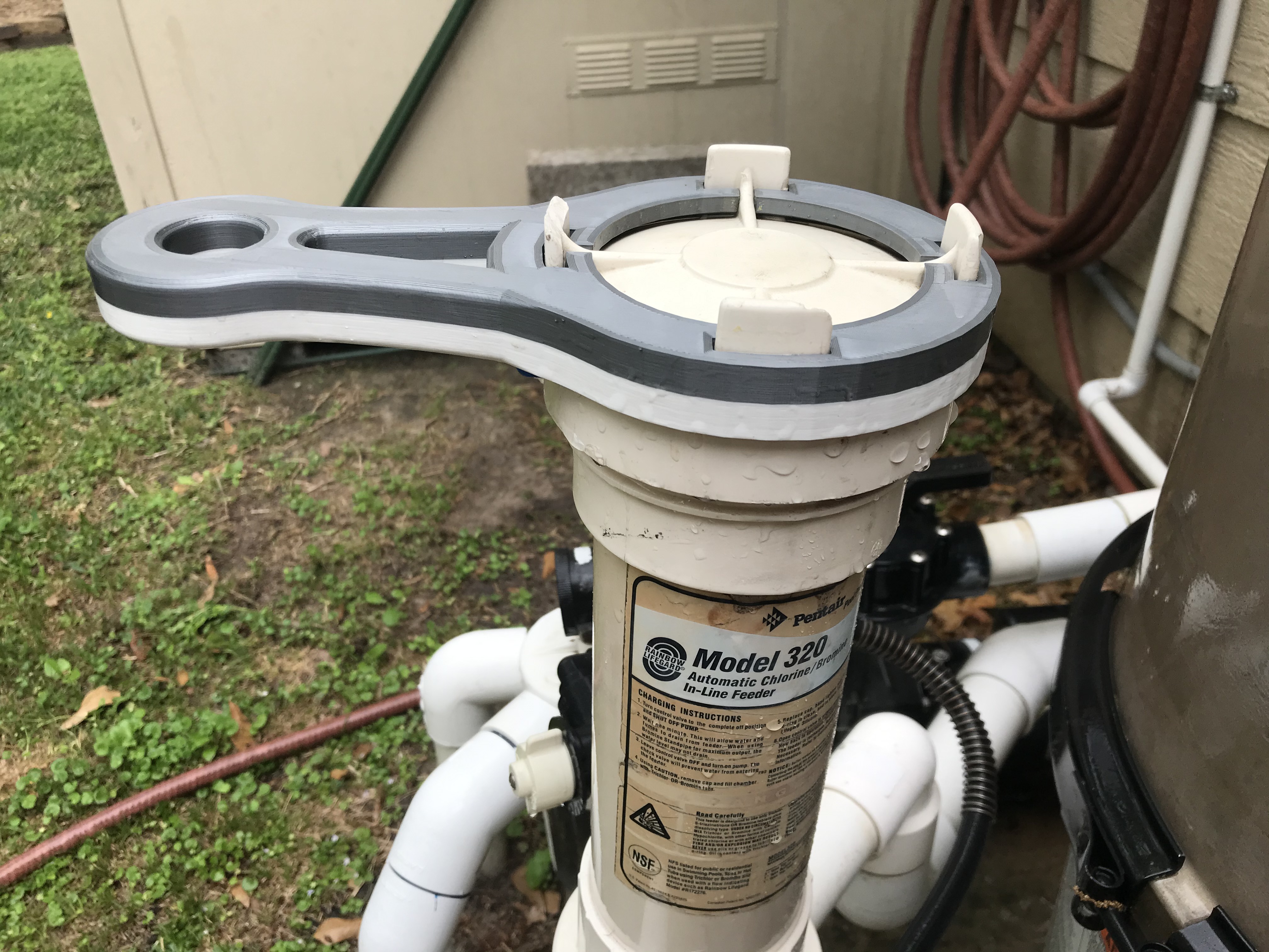 Pentair Rainbow Chlorine Feeder Cap Wrench