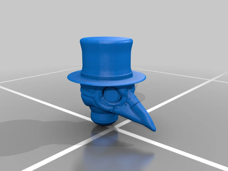 tophat plague doctor head
