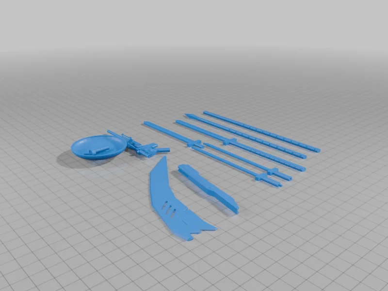 Dummy 13 weapon accessories