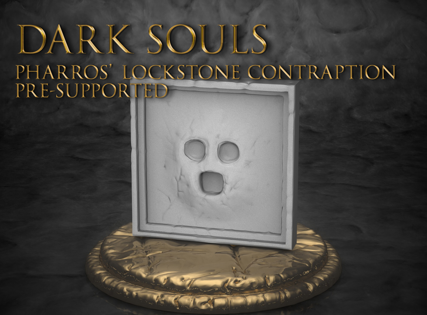Dark souls 2 - Pharros' lockstone contraption (miniature 32mm wargaming tile)