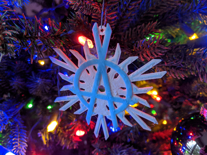 Expanse-inspired OPA Christmas Ornament