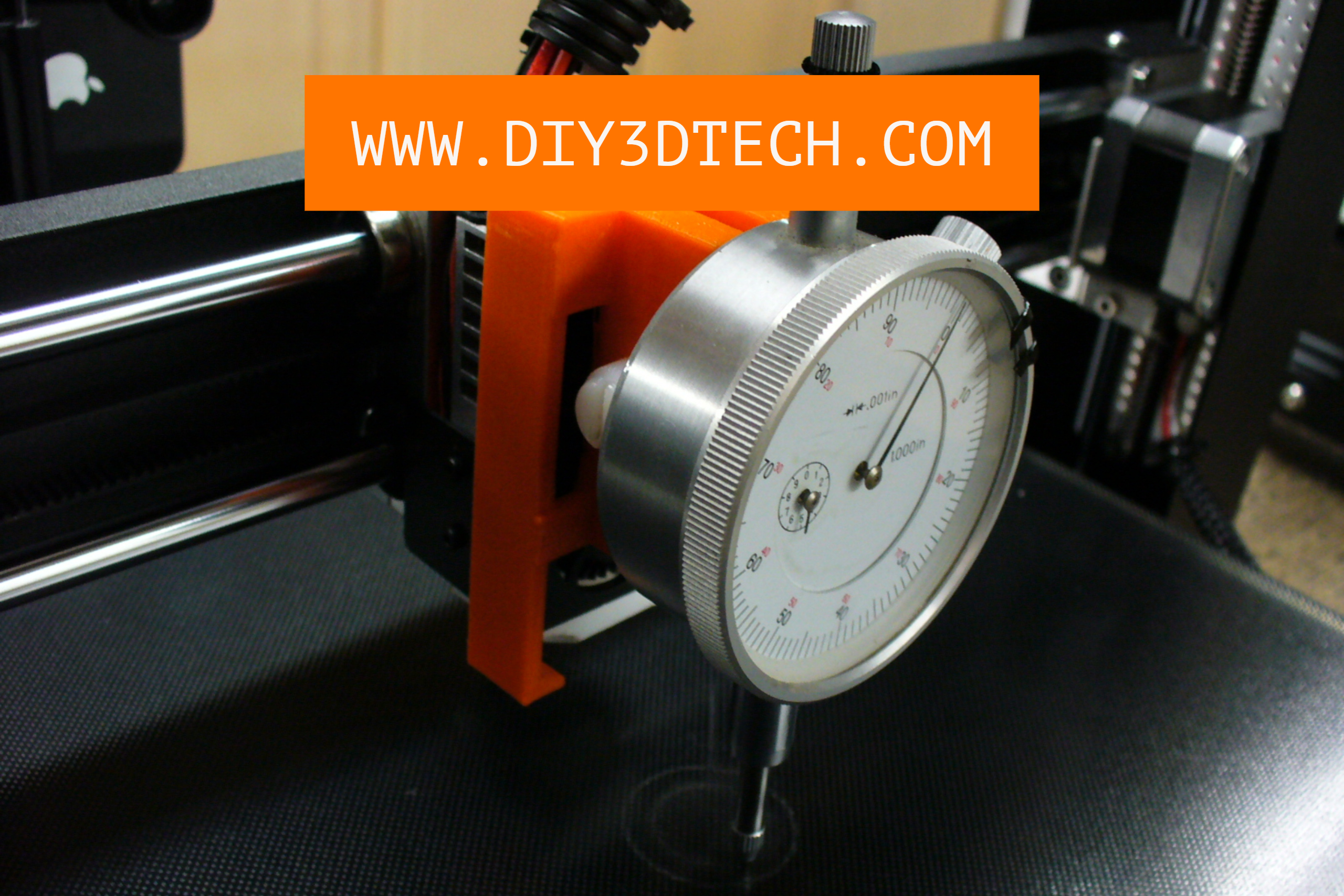 JG AURORA A5 Dial Indicator Mount for Bed Tramming!