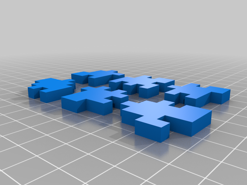 6 piece cube puzzle