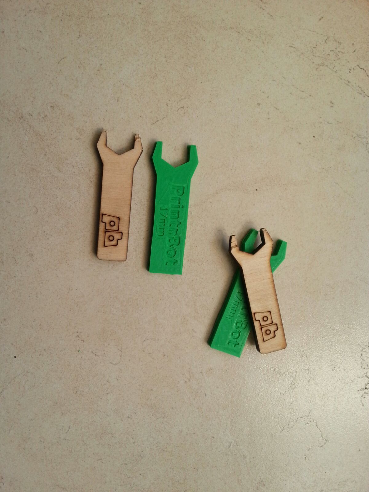 17mm Wrench for Printrbot Simple Metal Calibration