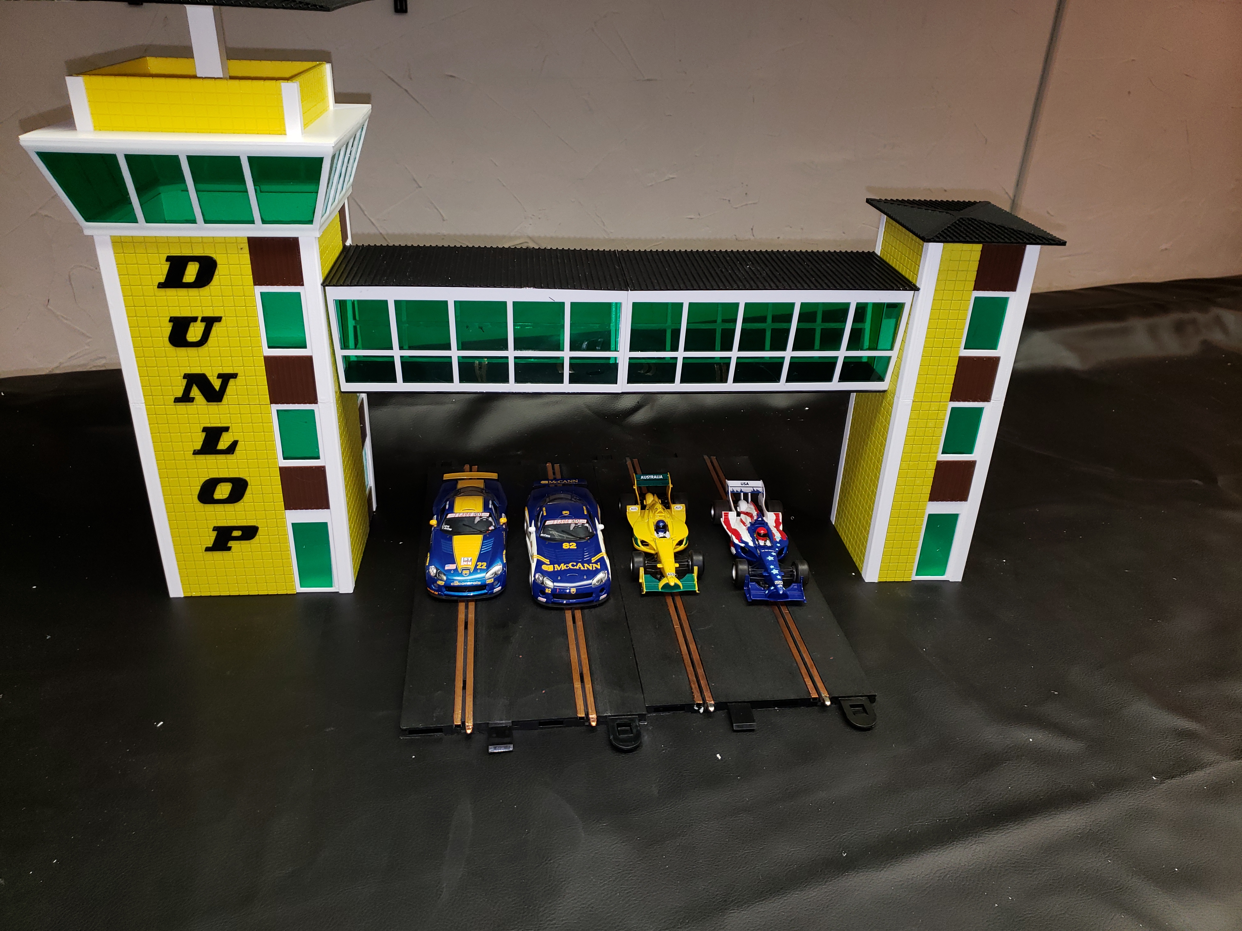 Recreation of the 1/32 scale Dunlop Control Tower Crosswalk