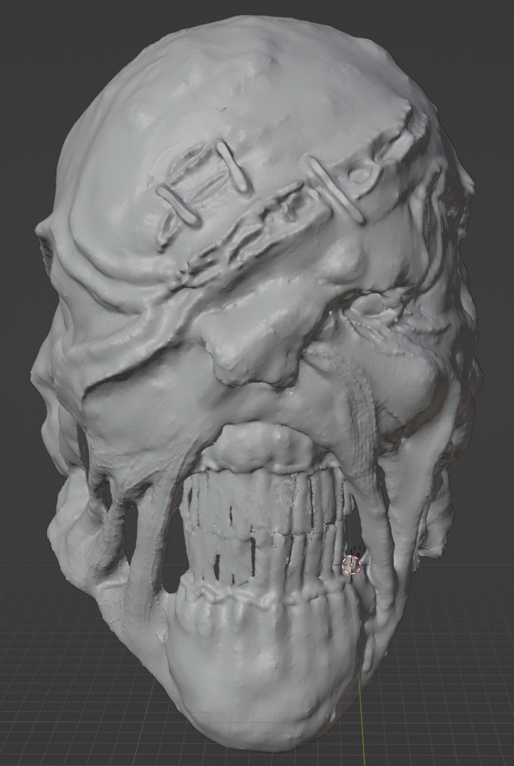resident evil nemesis full size head