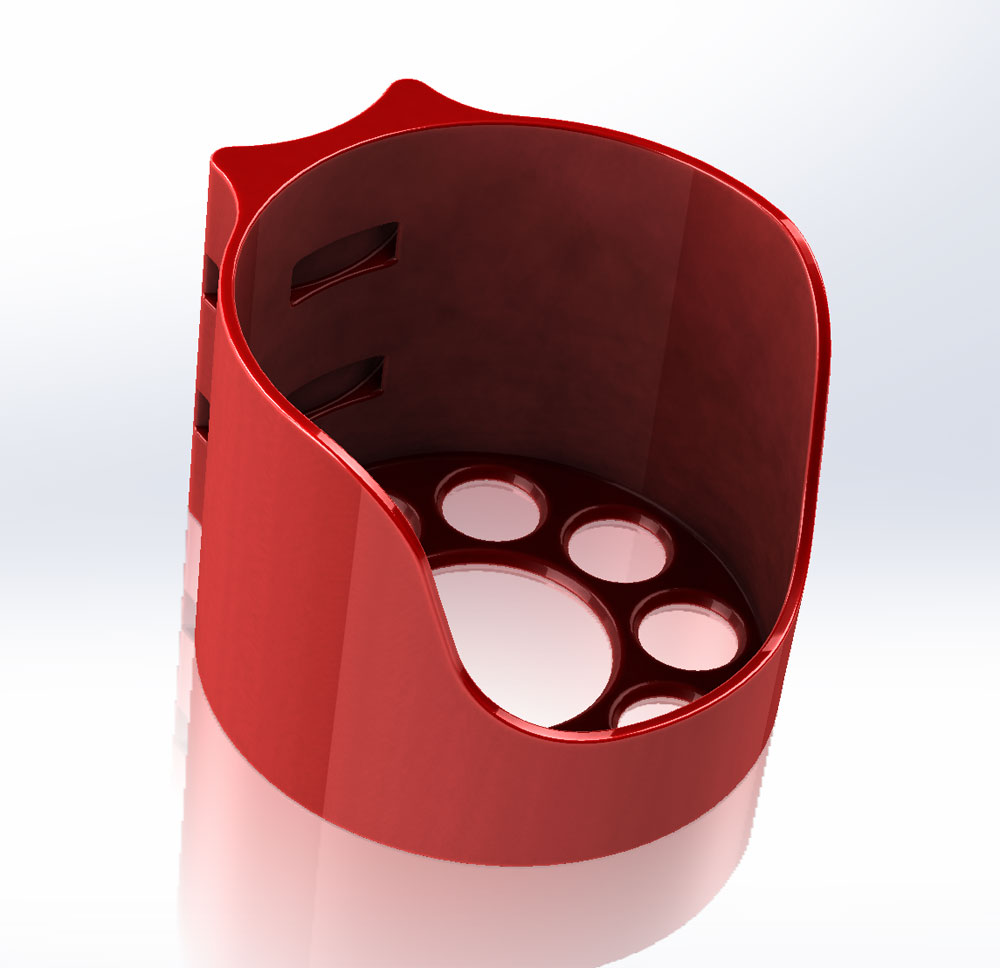 Trampoline Mug Holder