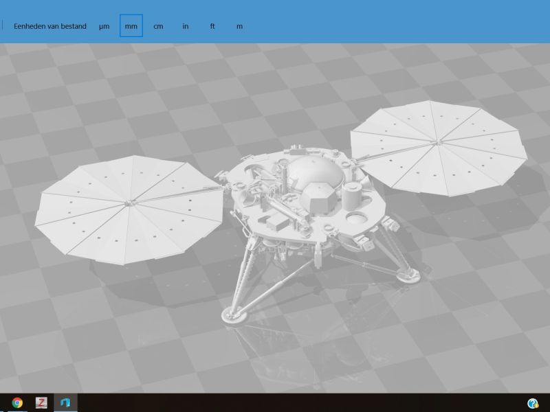 Nasa-model: Insight Mars Lander