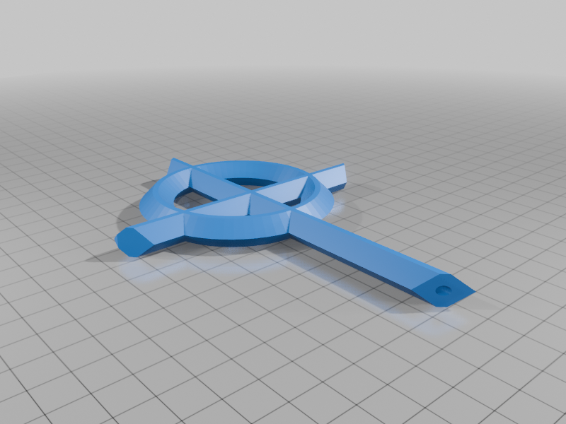 Angled cross