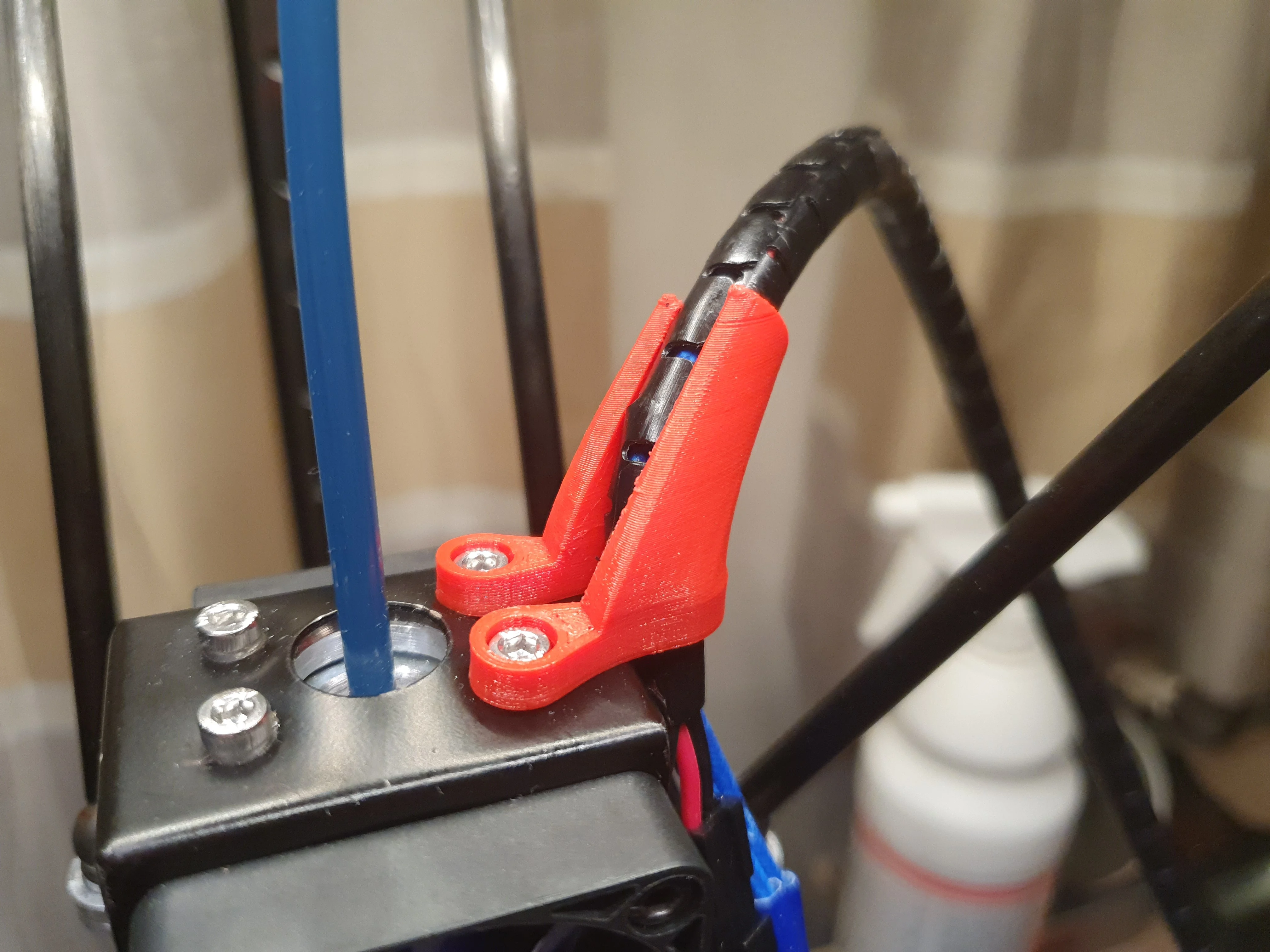 Anycubic Kossel Hotend Cableholder