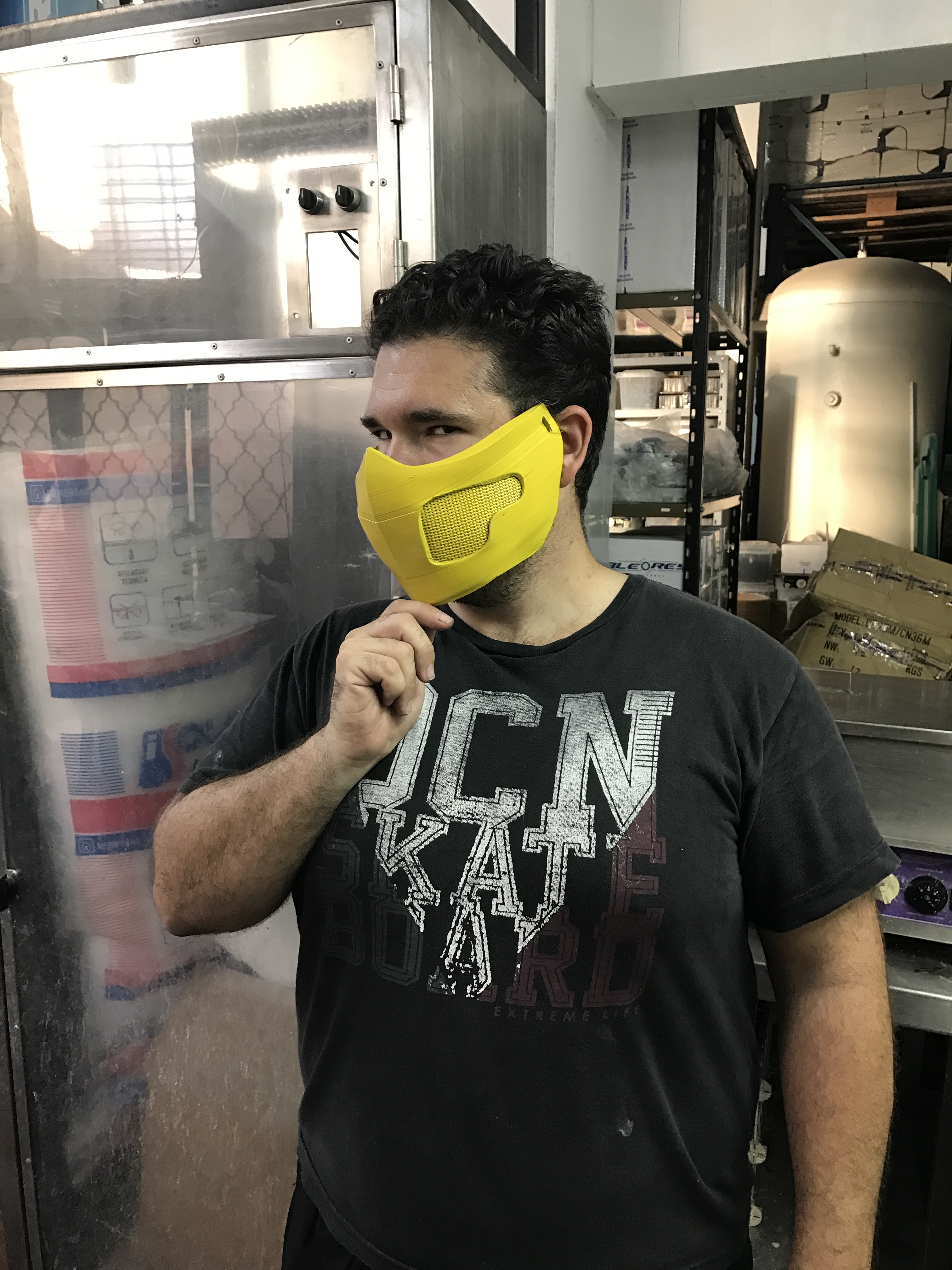 Scorpion Mask MKX (attempt n1)