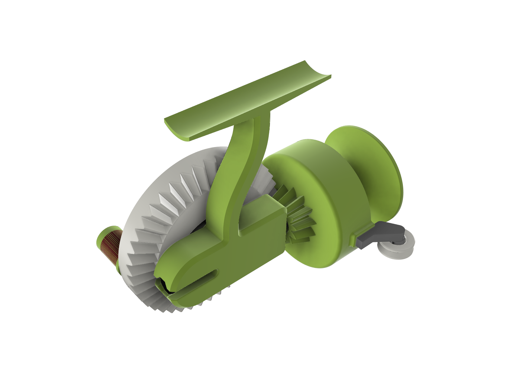 Multimaterial Spinning Reel