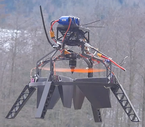 10in single copter drone frame