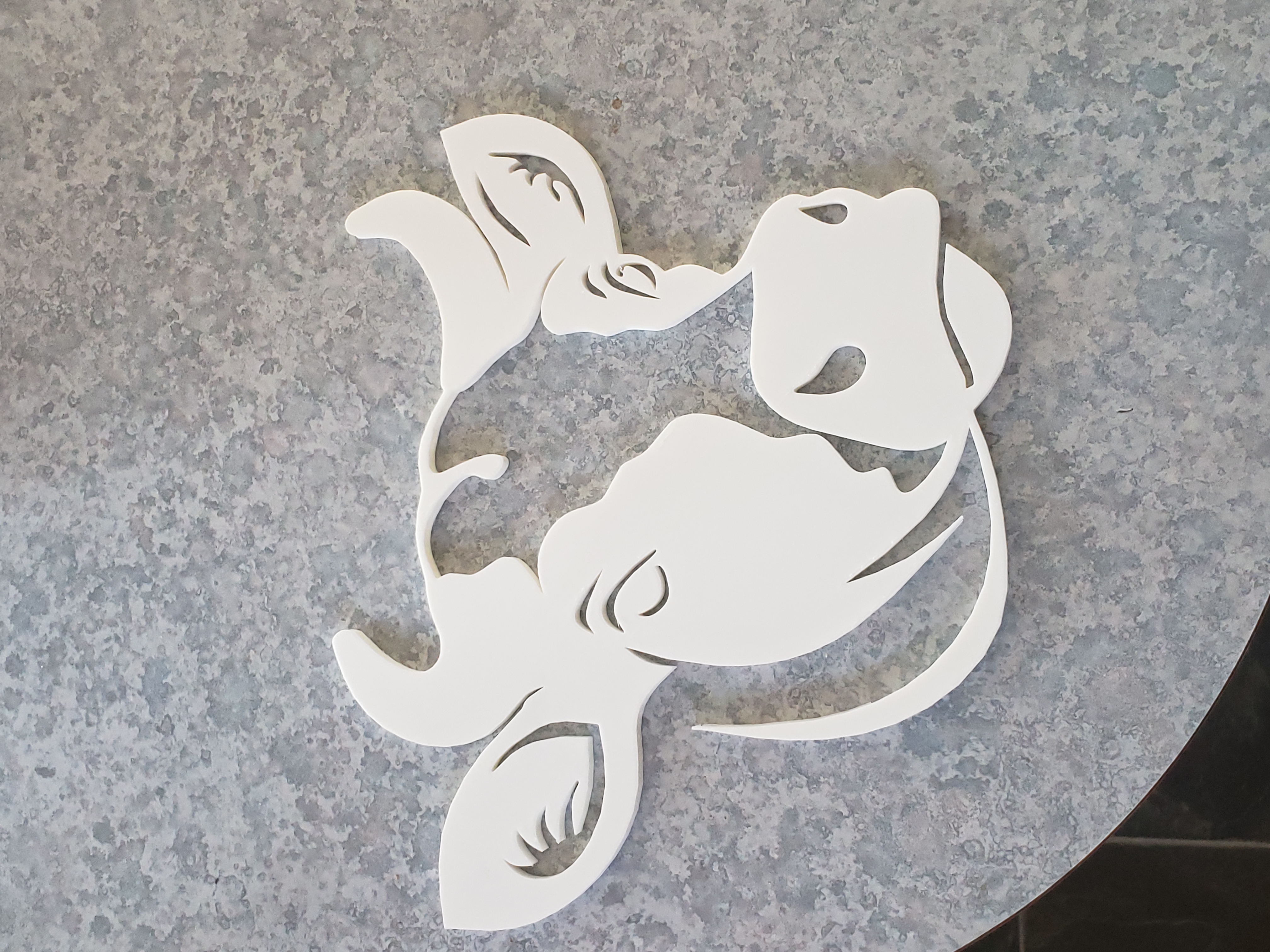 Cow head vector decoration