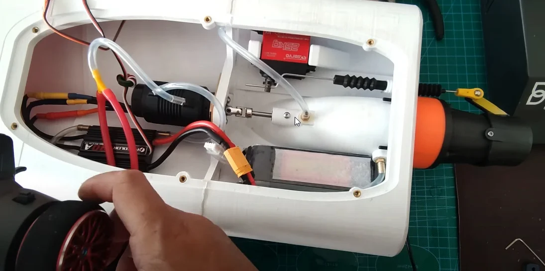 RC Boat water jet