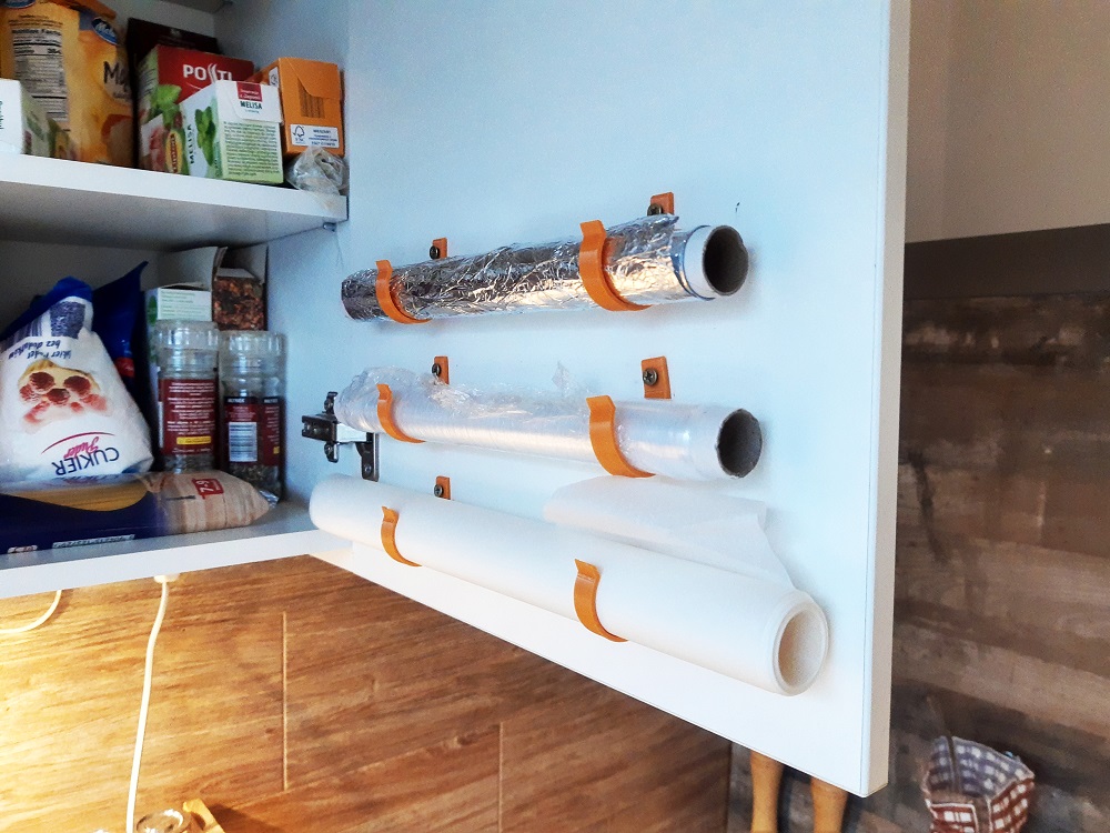 Roll hook holder