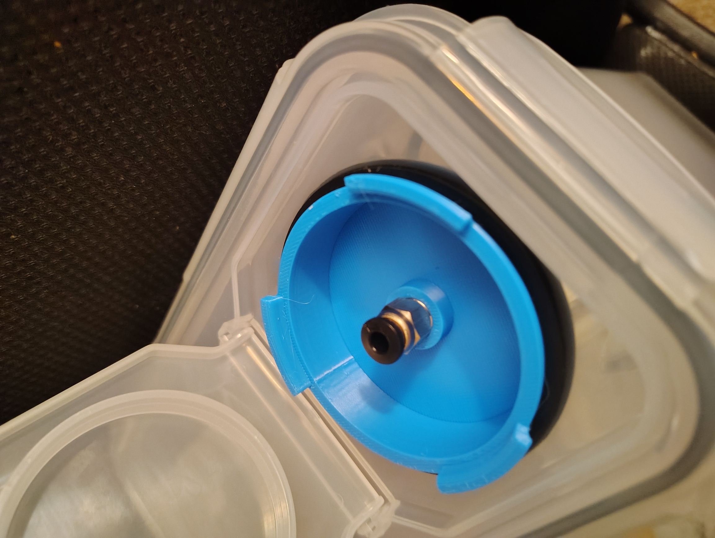 drying box inset cap