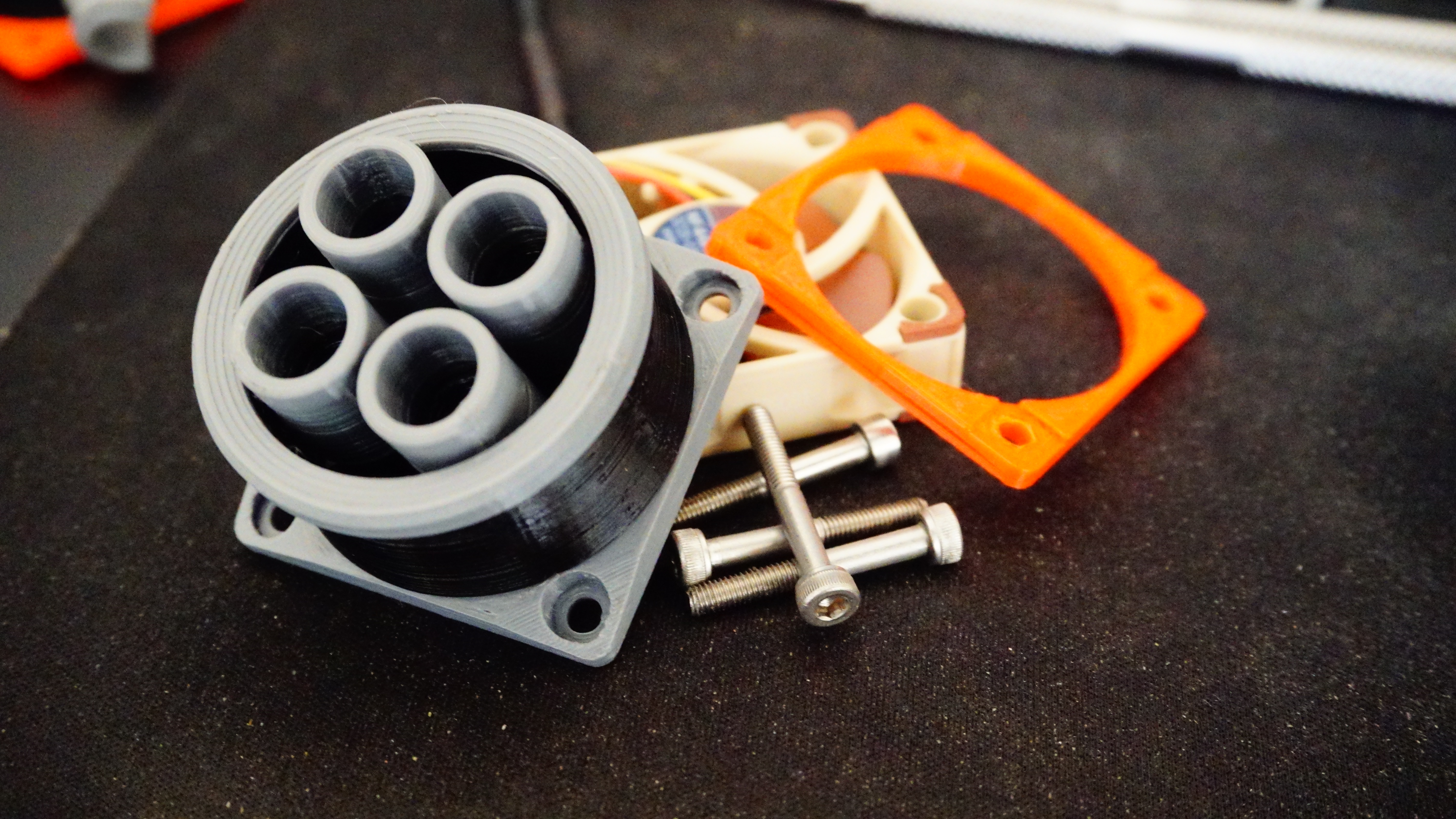 40mm Fan Cover - Zonda Exhaust Style
