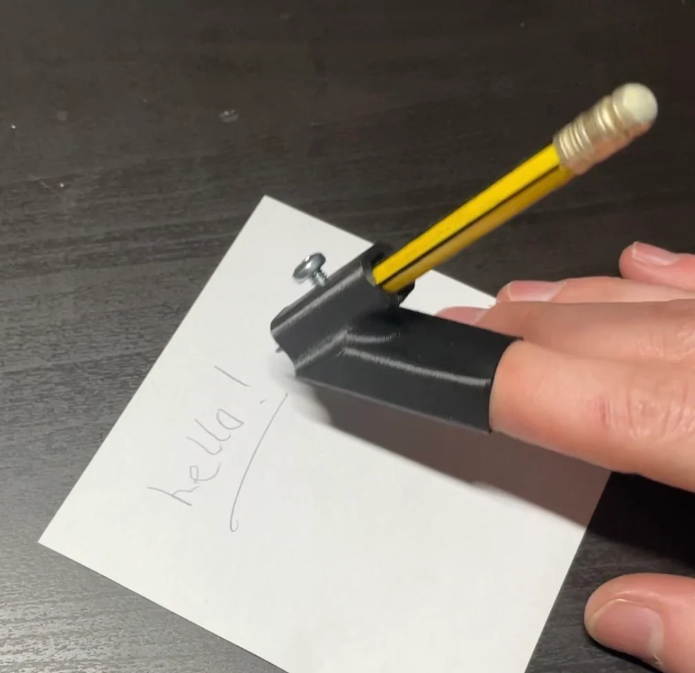 Finger Writing Tool / Adapter