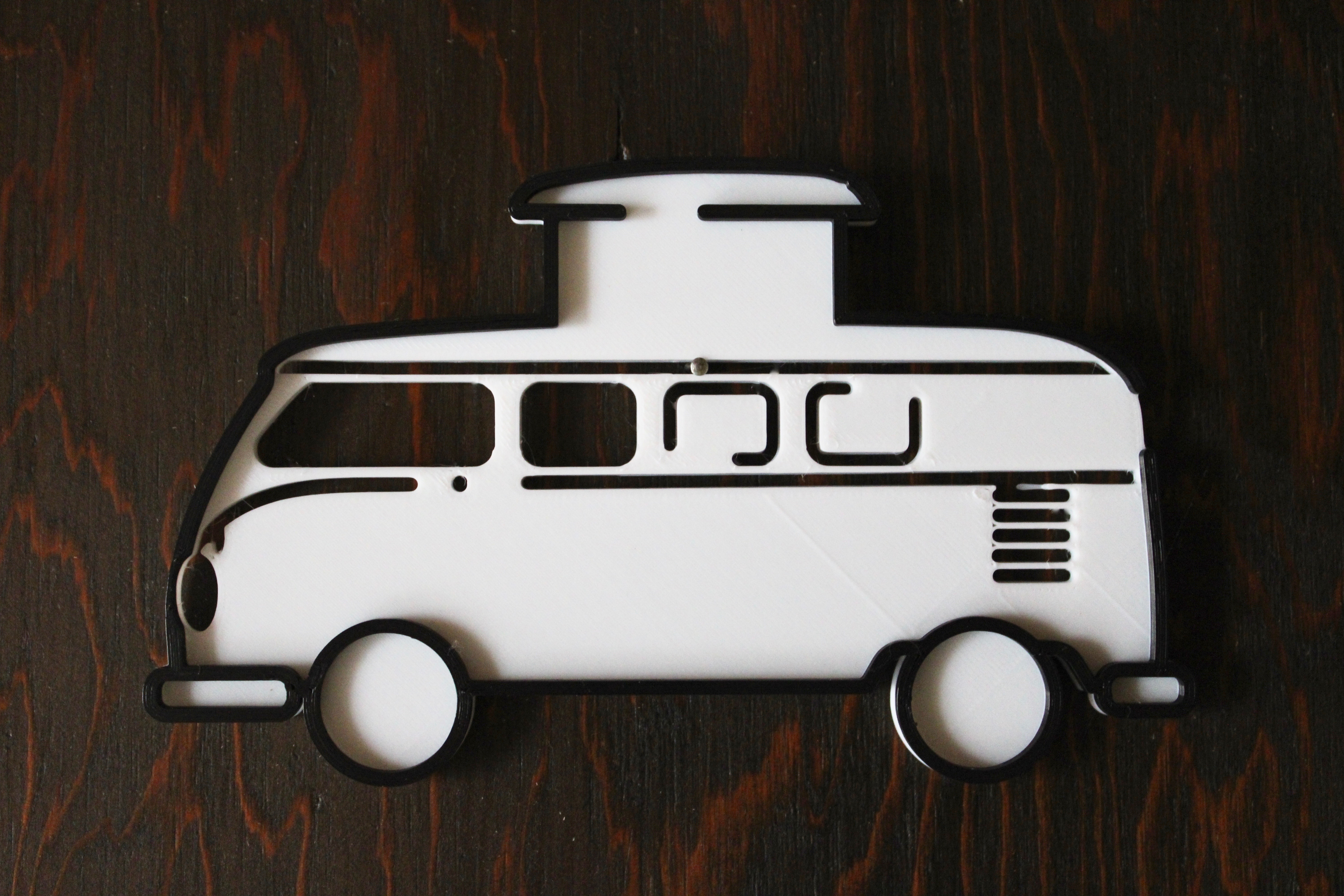 VW Bus Camper Wall Art