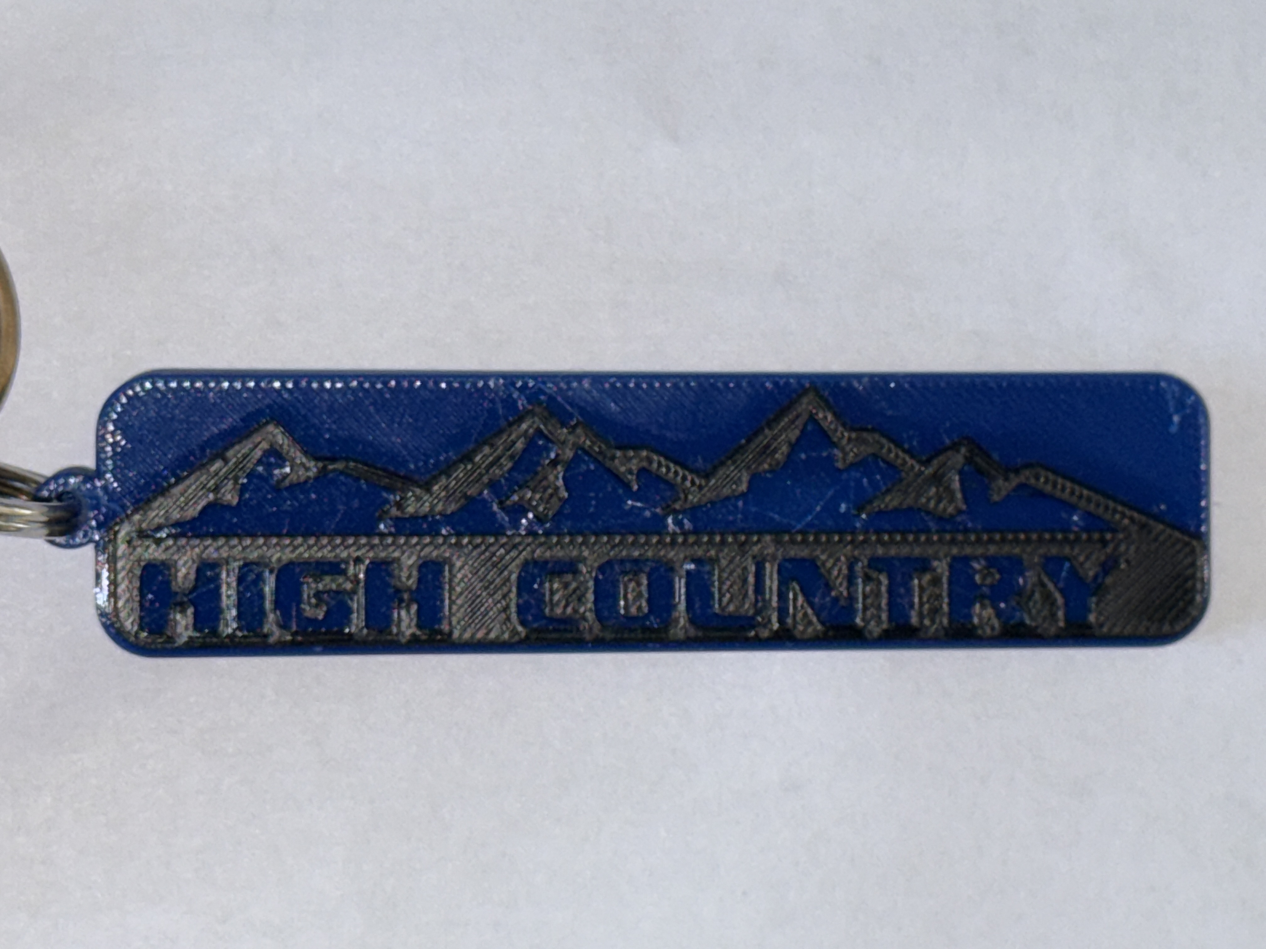 Chevy High Country keychain