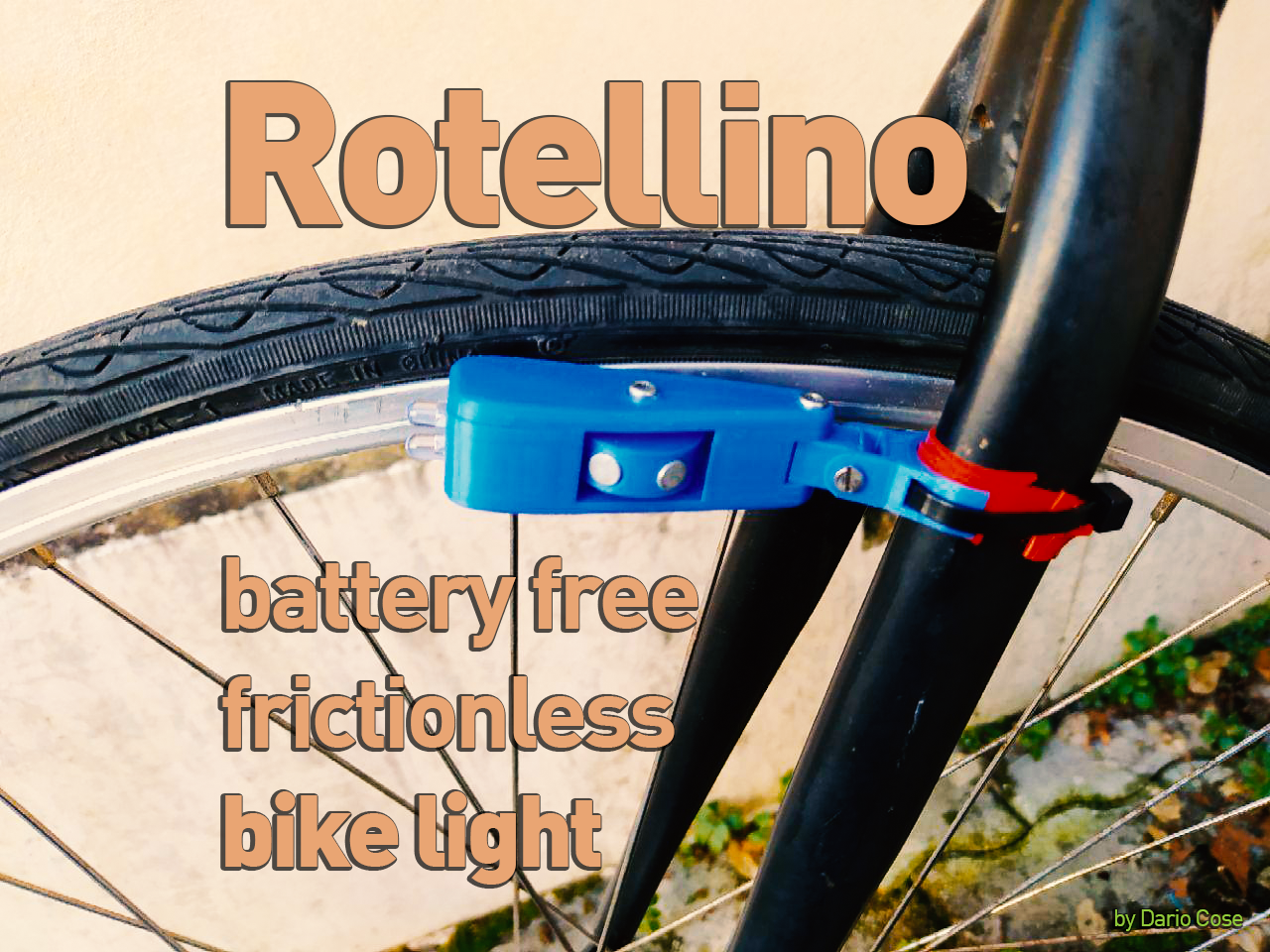 Rotellino -  Battery Free Contactless Bike Light