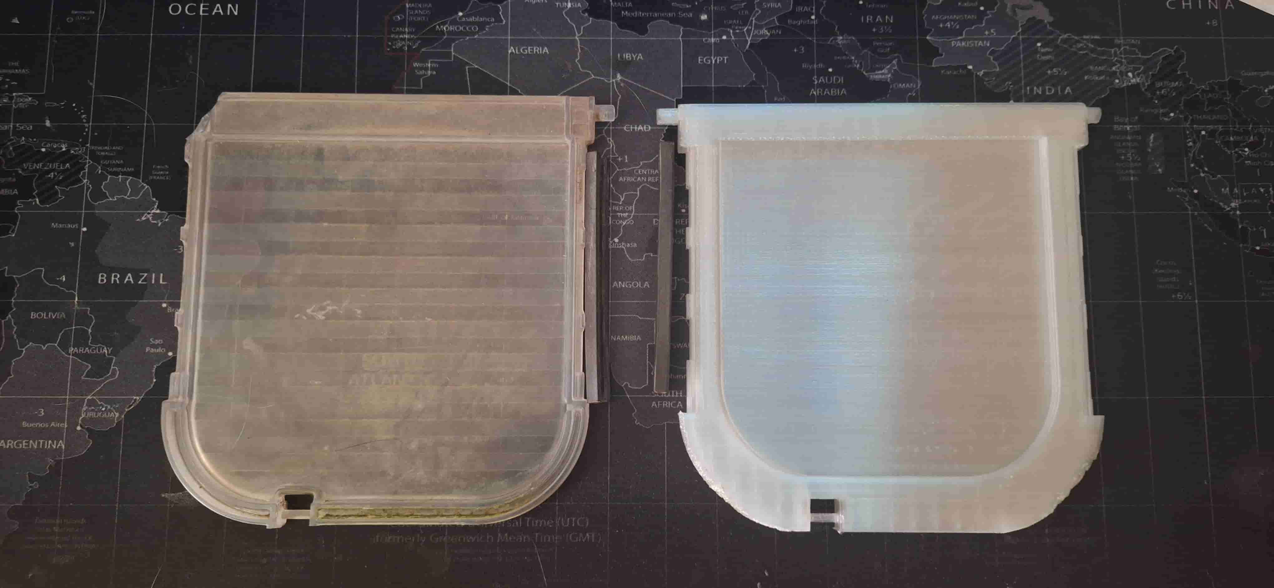 Porte basculante pour chatière