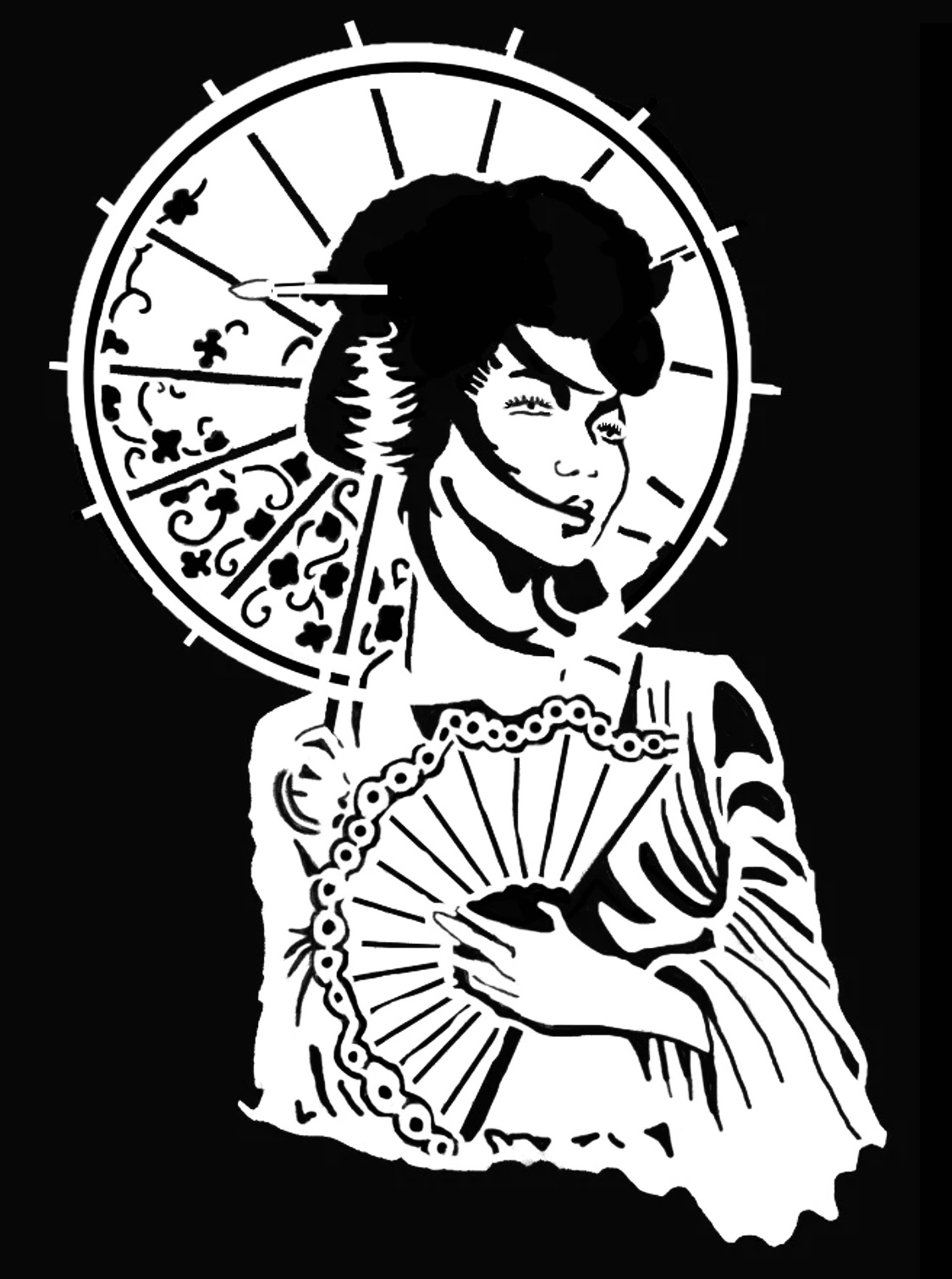 2D Geisha Girl