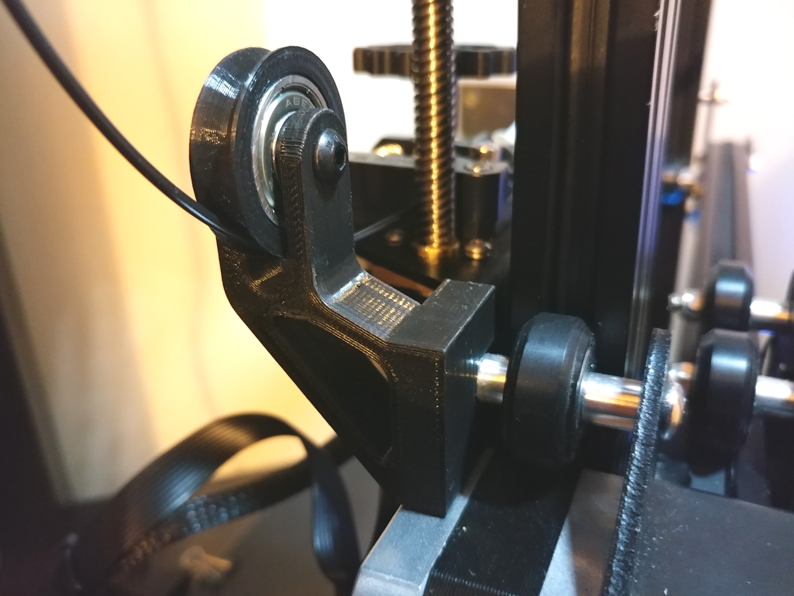 Ender 3 Filament Roller Guide