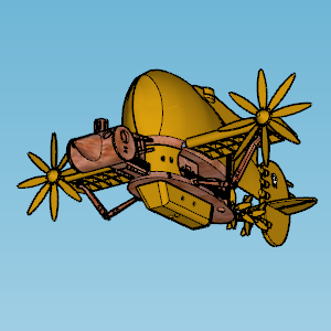 Castle in The Sky Tiger Moth