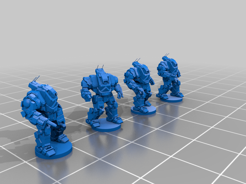 6mm Heavy Battle Armour