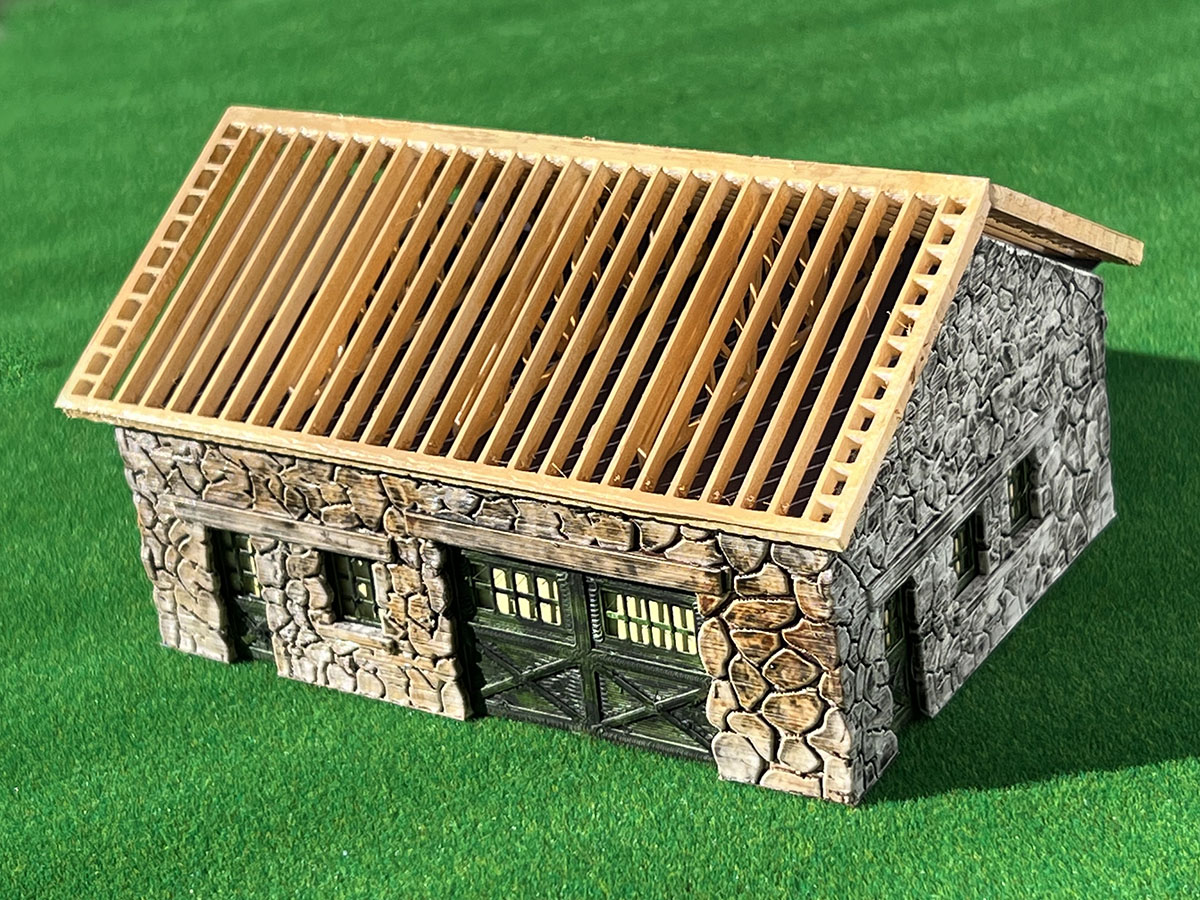 STONE WAREHOUSE HO SCALE